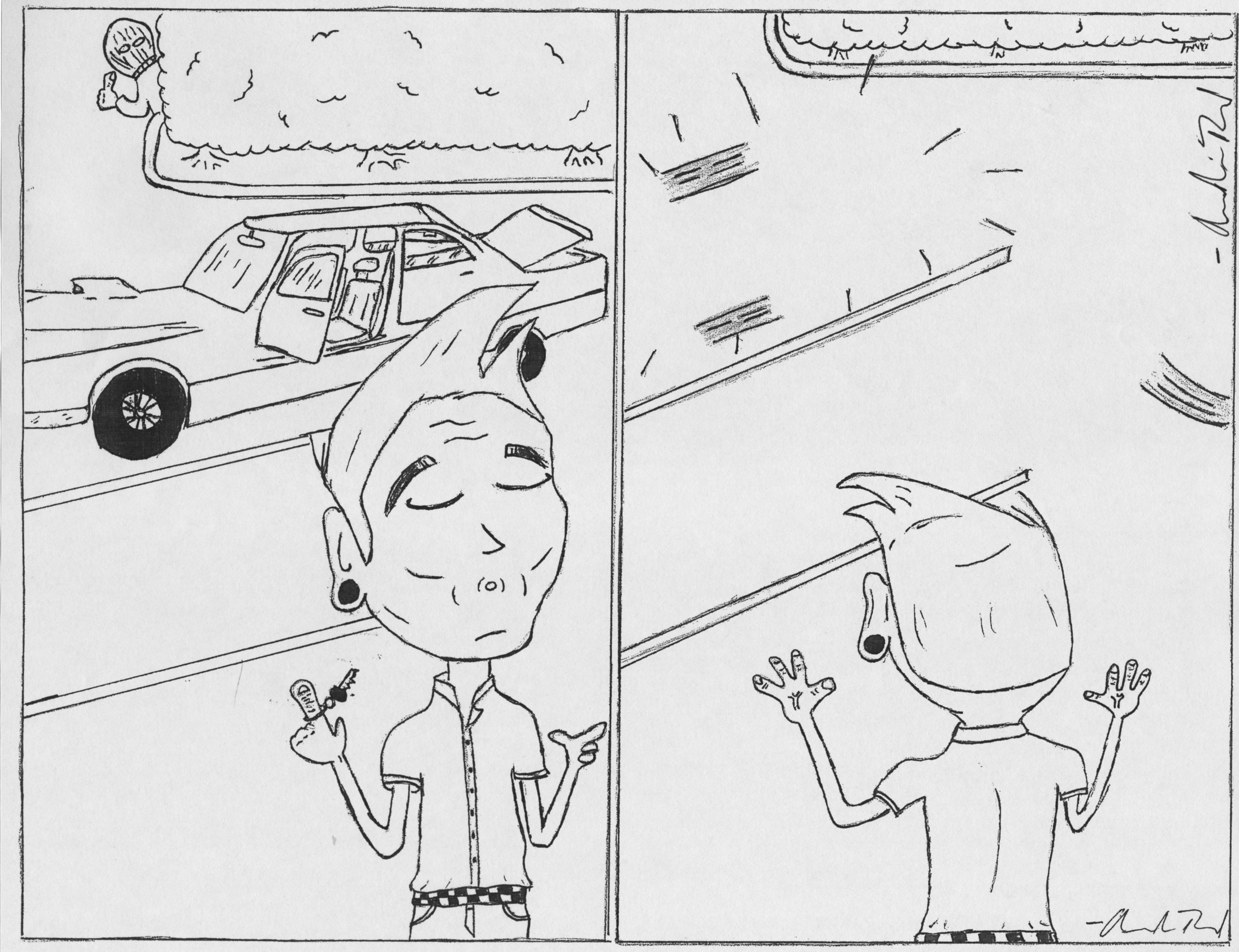 Cars that are locked, stay on the lot