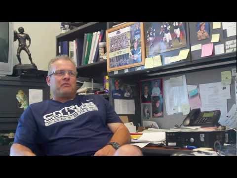 Citrus football coach profile video