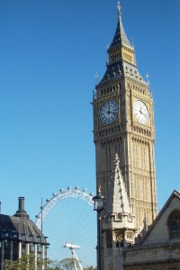 [Lynn Jamison] Big Ben, the famous clocktower, is one of the many sights Study Abroad students can see while attending classes in London.