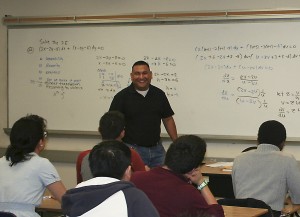 Jesus Gutierrez brings excitement and interest to the world of math. 