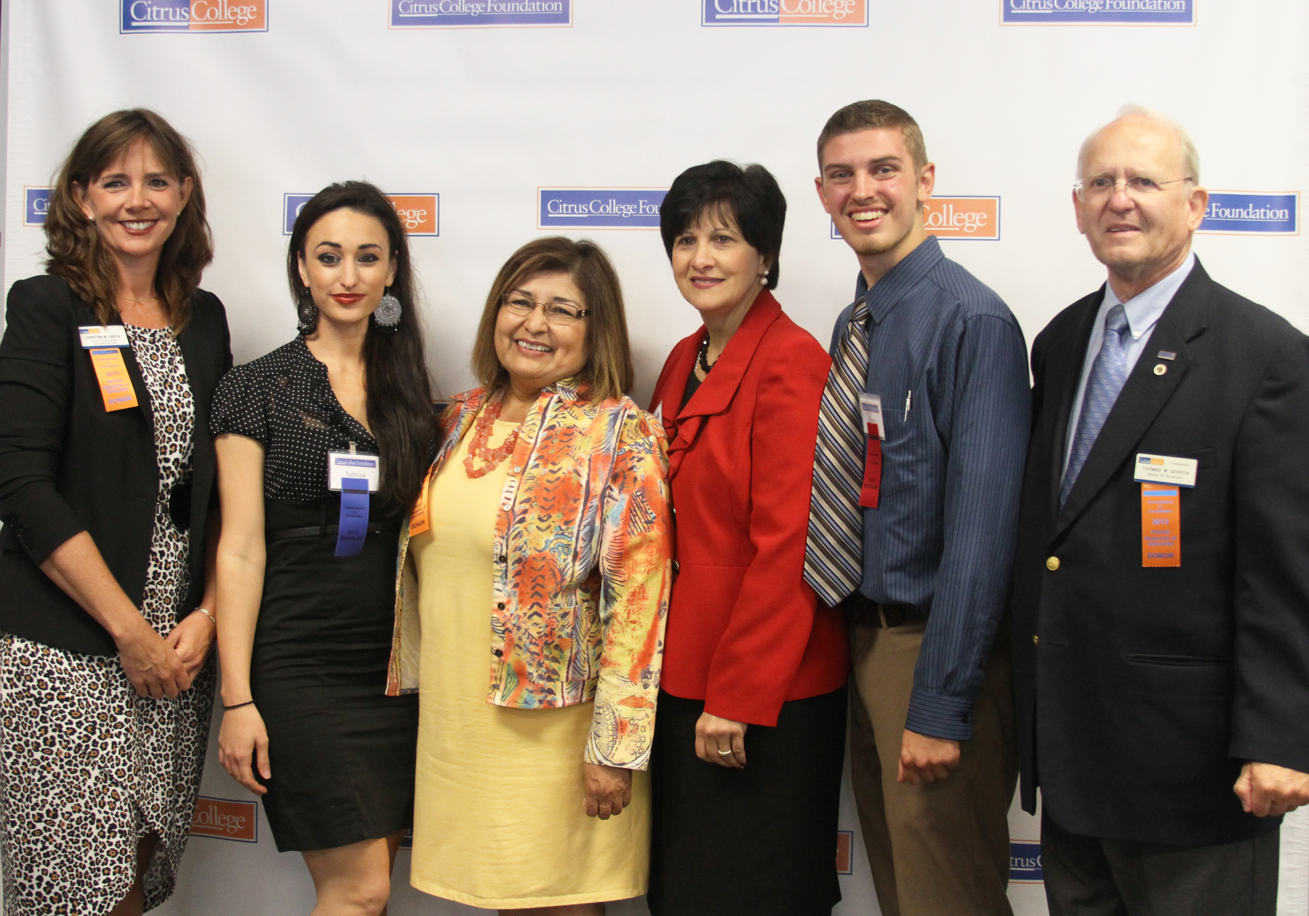 Scholarship donors and recipients gather to recognize achievement