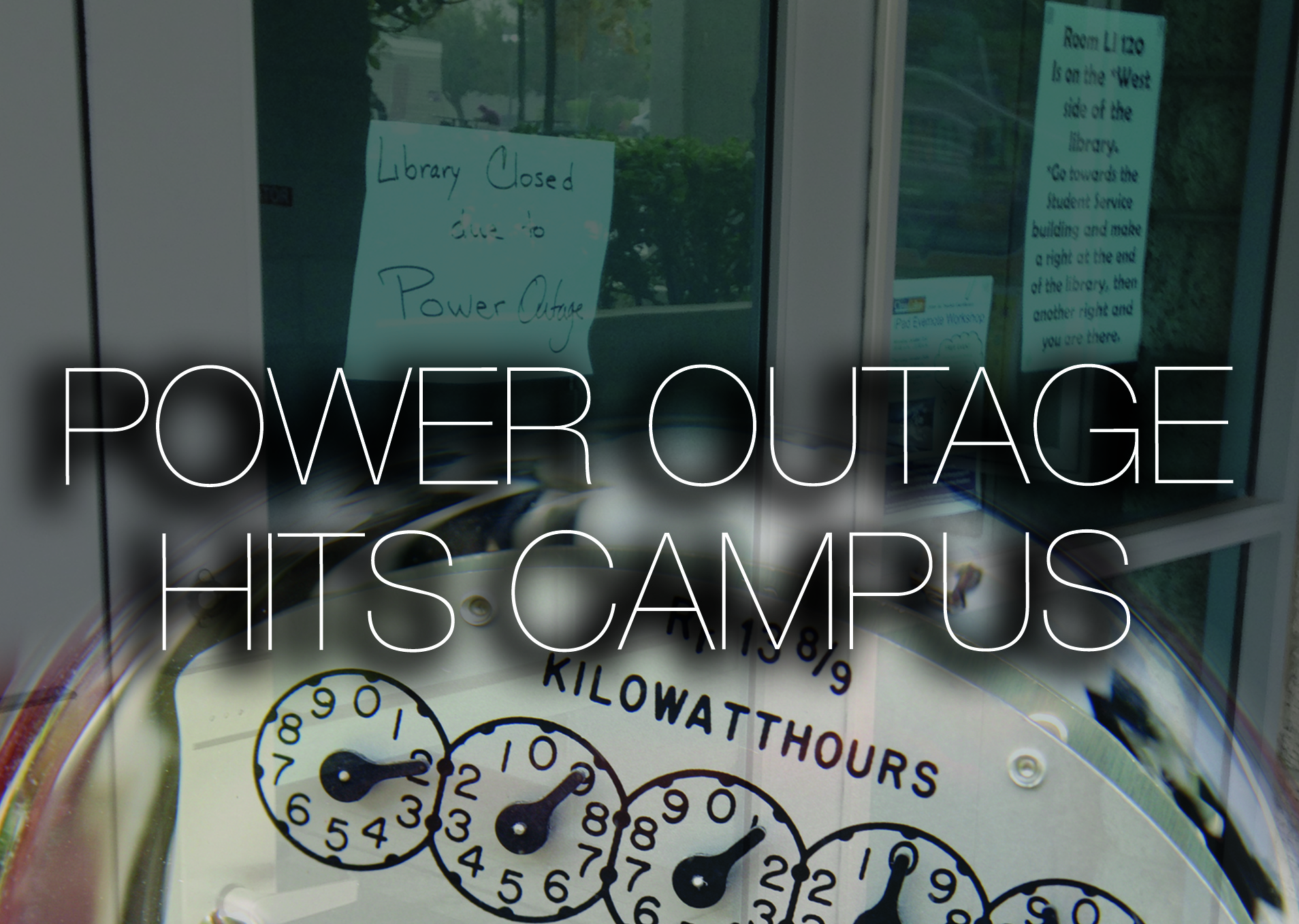 Campus wide power outage strikes