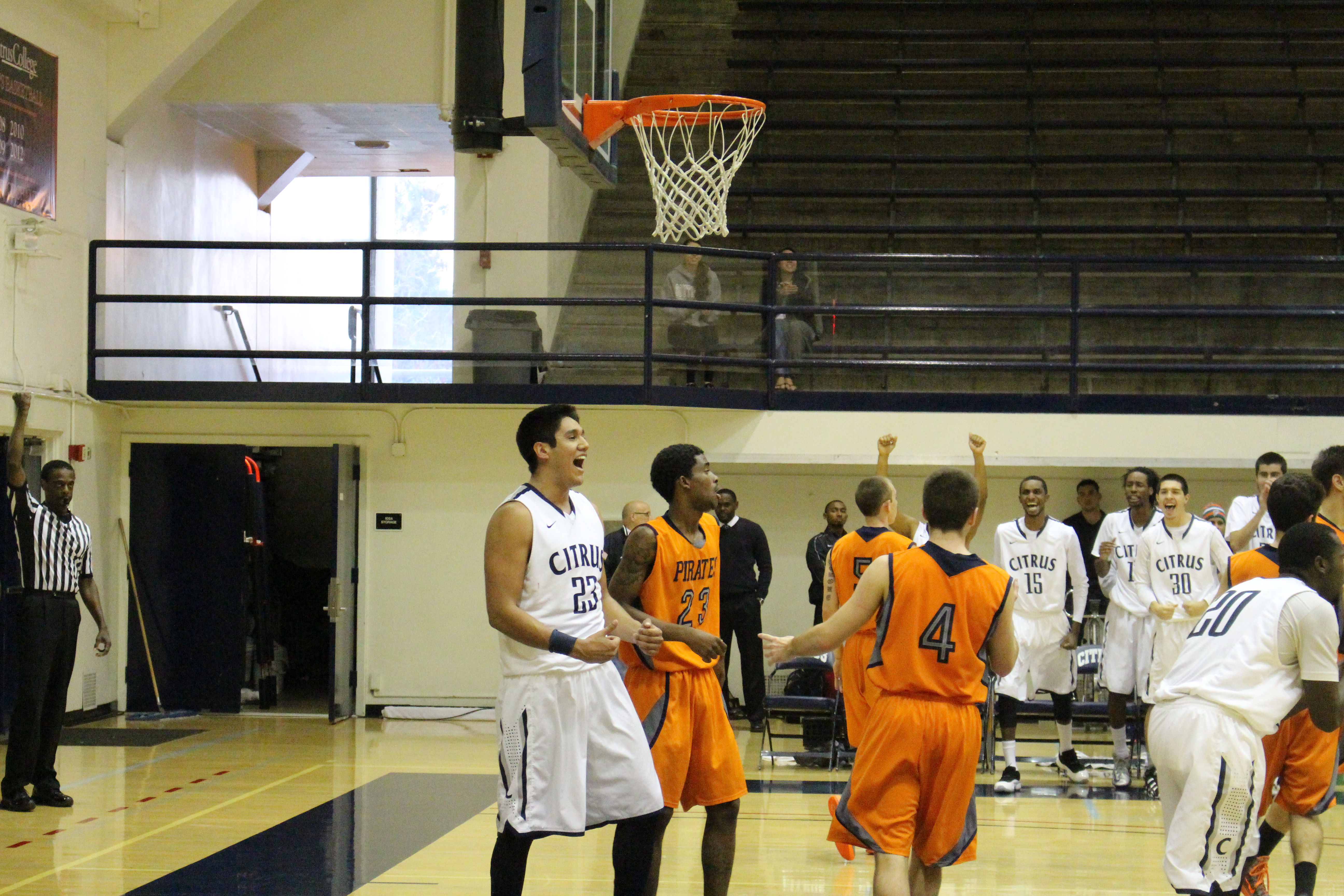 Men’s basketball earns trip to East LA in second round of playoffs