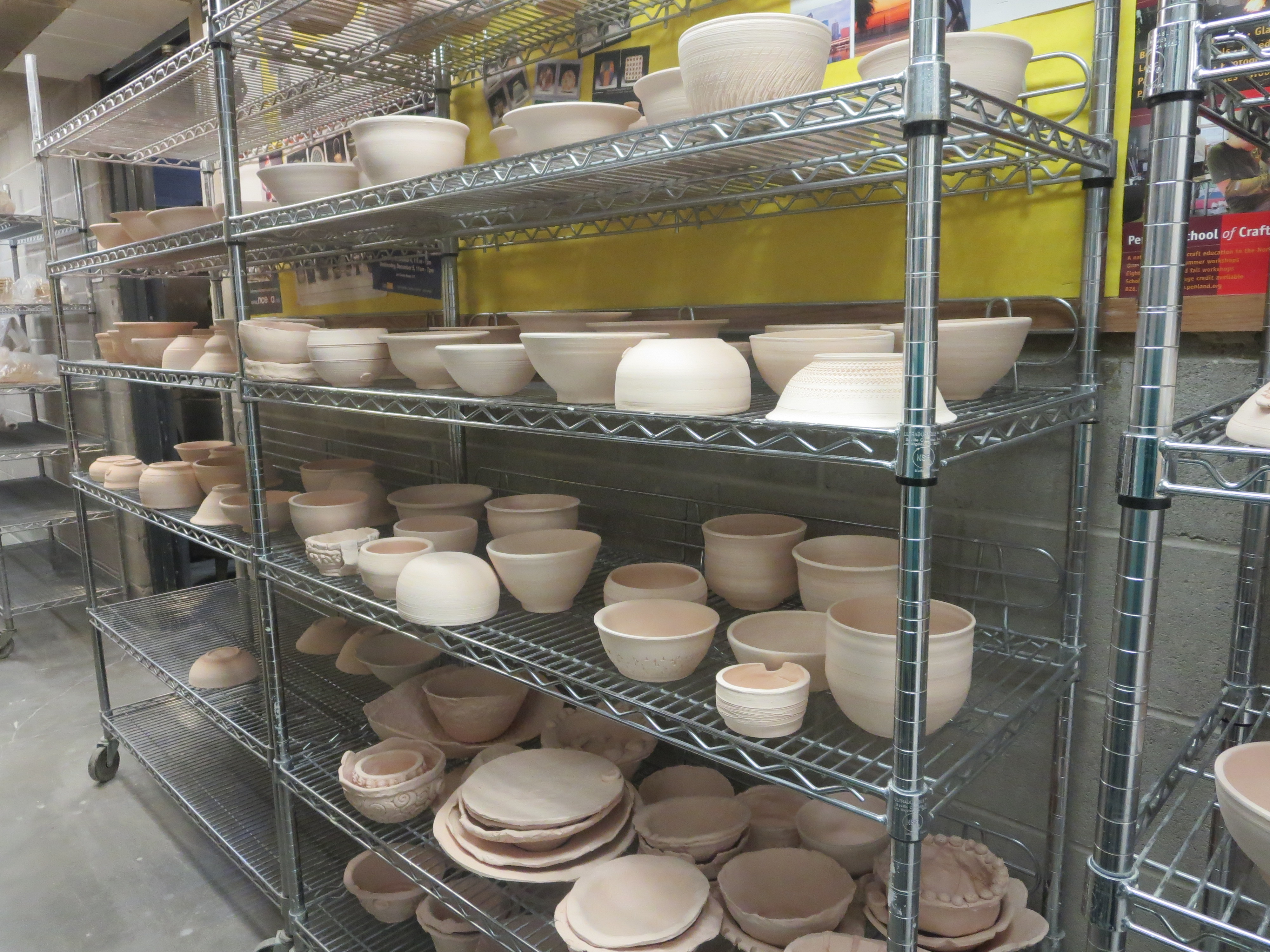 Ceramic students donate to hunger relief