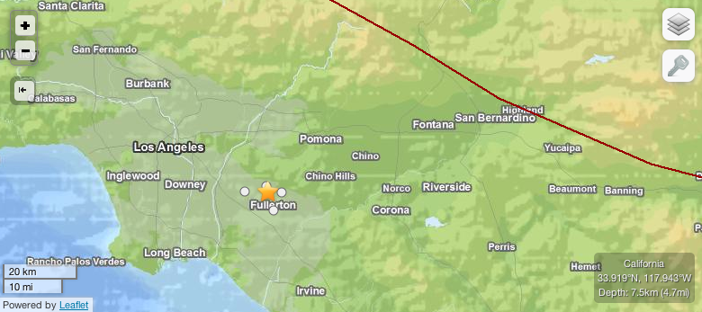 5.1 earthquake rattles L.A. region