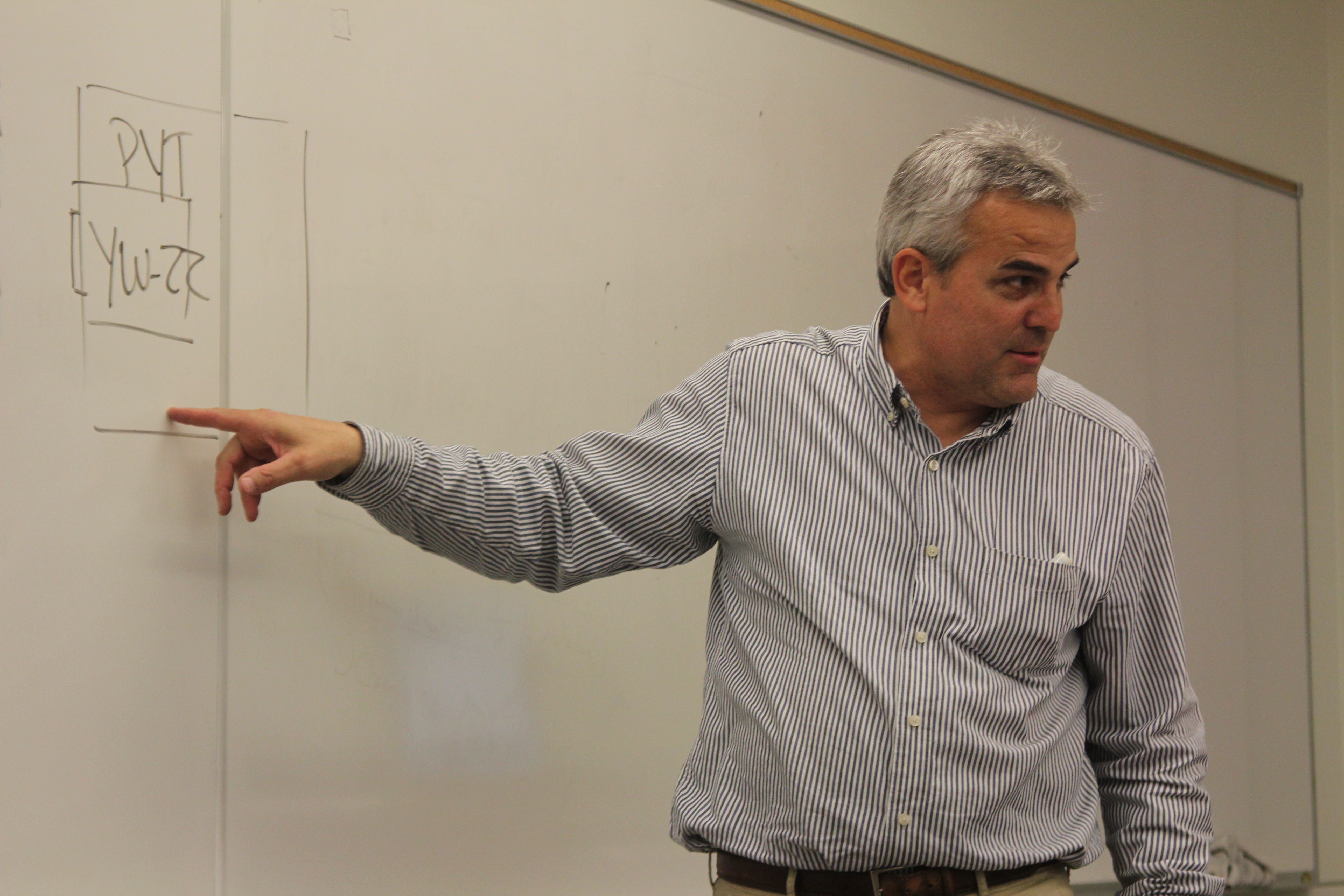 Lively discussion, debate engage political science students