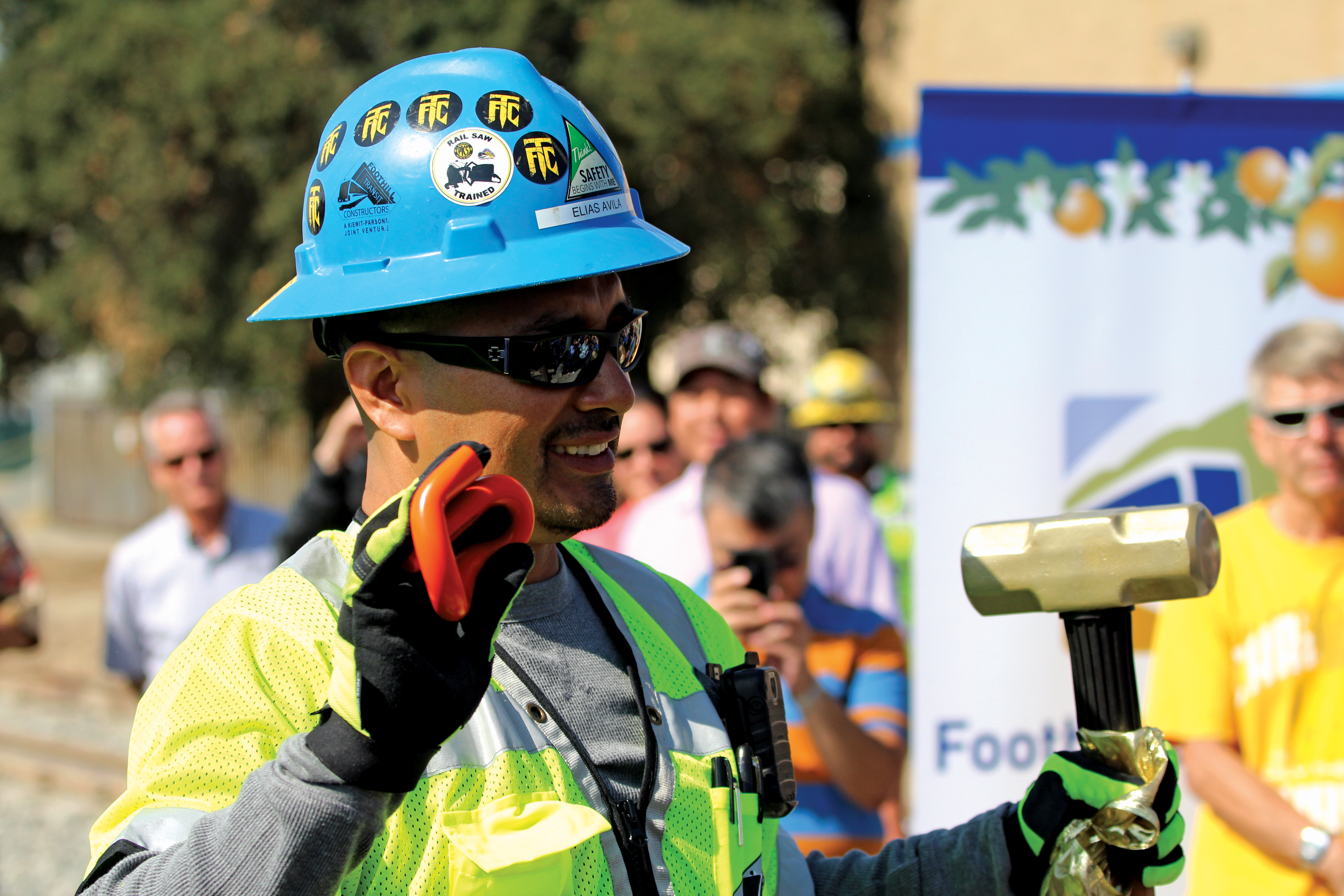 City of Azusa celebrates the merging of the Metro Gold Line