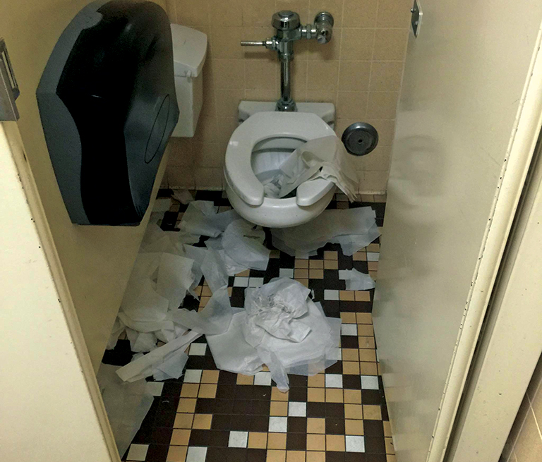 Hard to flush: A look at the condition of our restrooms