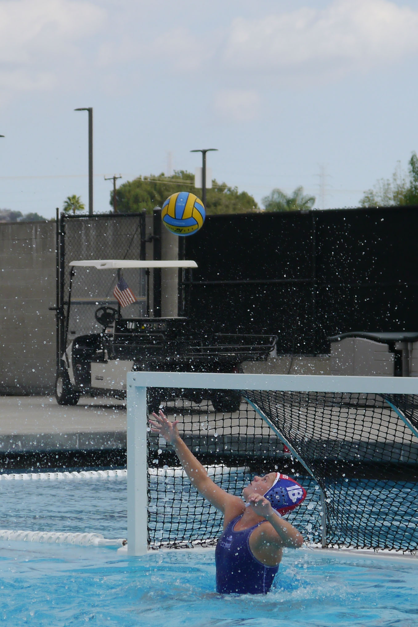 Women’s water polo first loss of the season