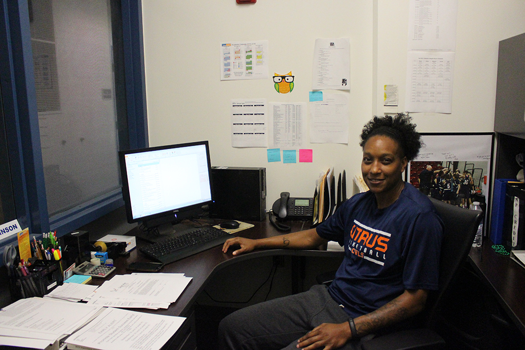Decorated player named interim head coach