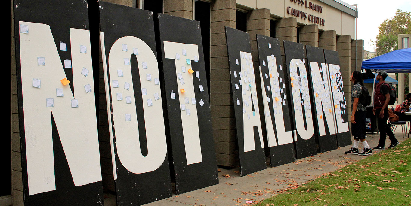 World Suicide Awareness Day: You are not alone.