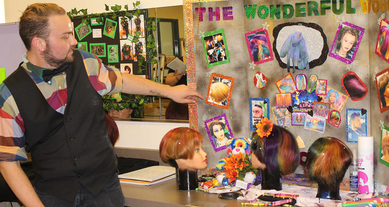 All tangled up in spooky hair styles