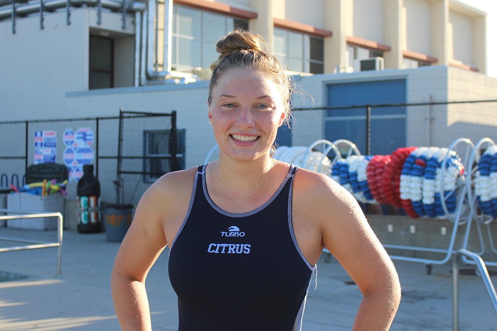 Stopping at nothing to defend the team: women’s water polo star