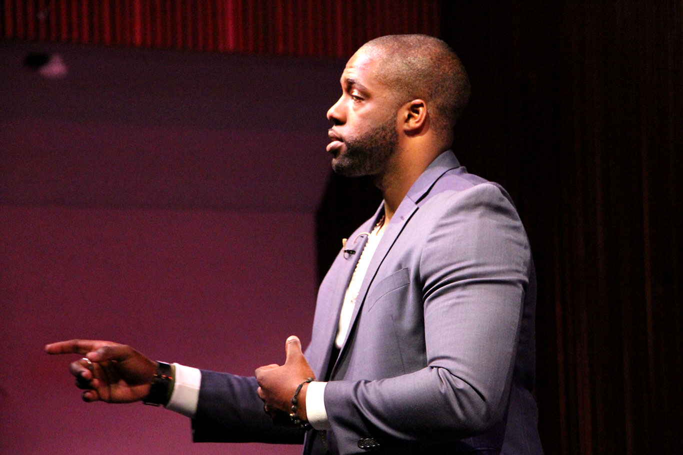 Falsely accused athlete chooses success