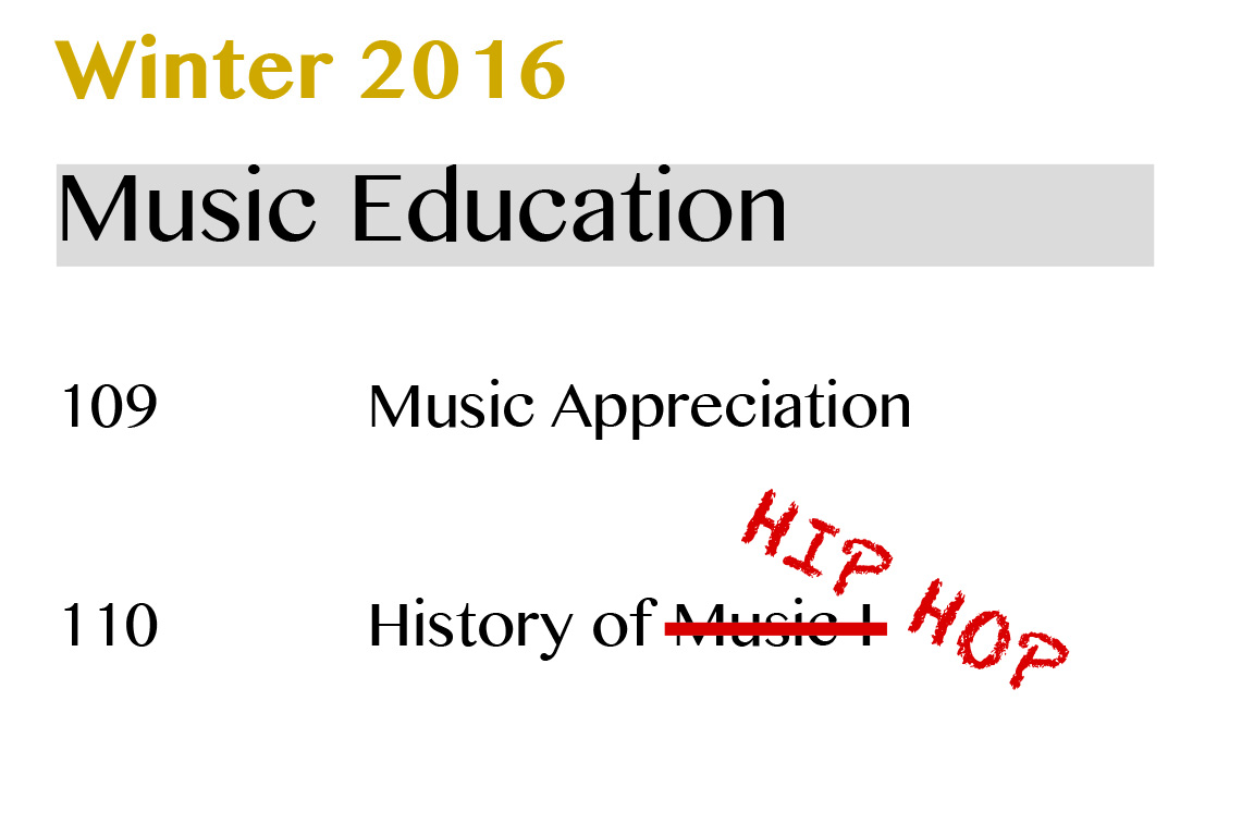 Editorial: History of Hip Hop Course should be provided