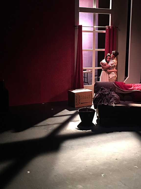 Student production in the “eye of the storm”