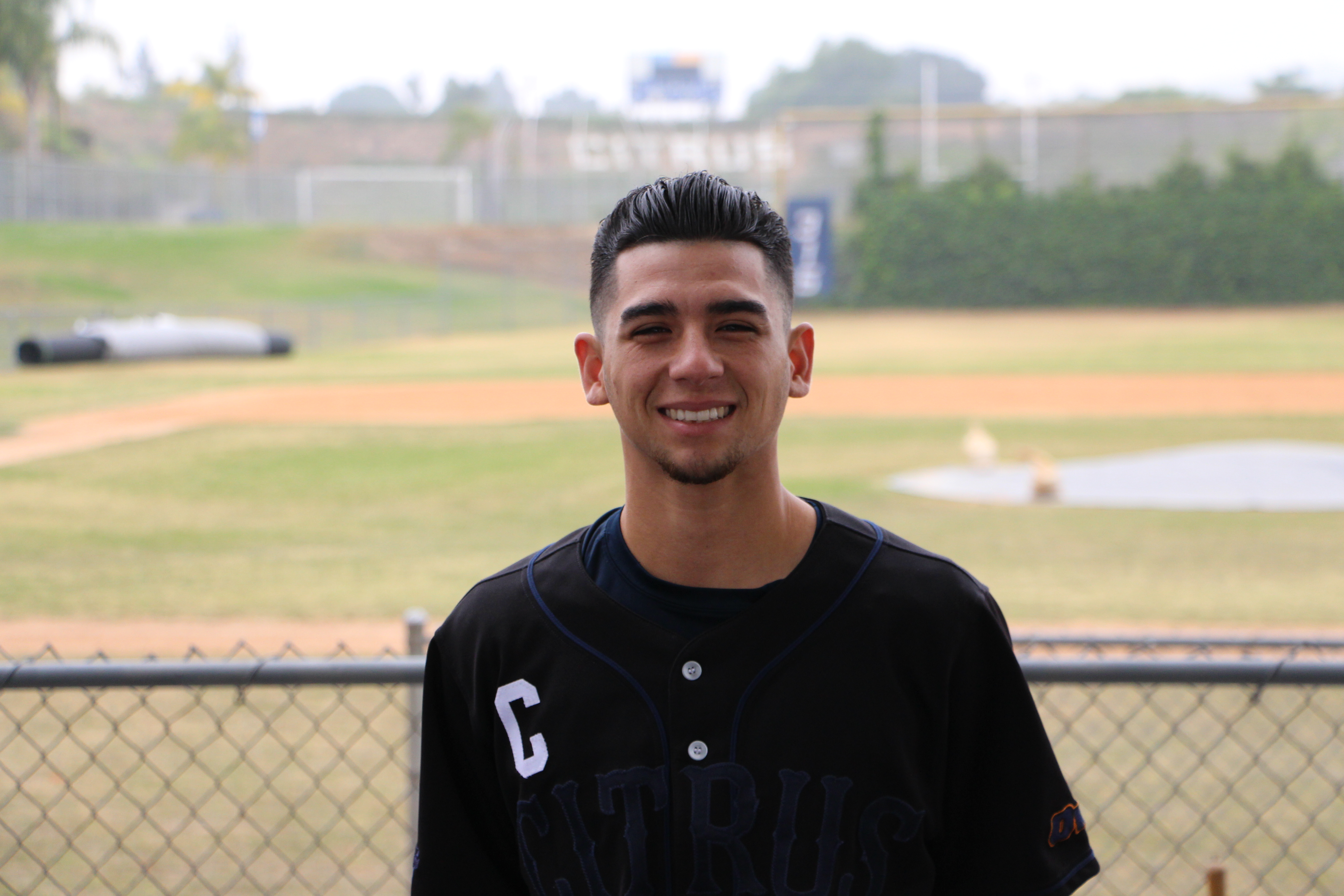 Baseball captain looks to make a difference beyond baseball