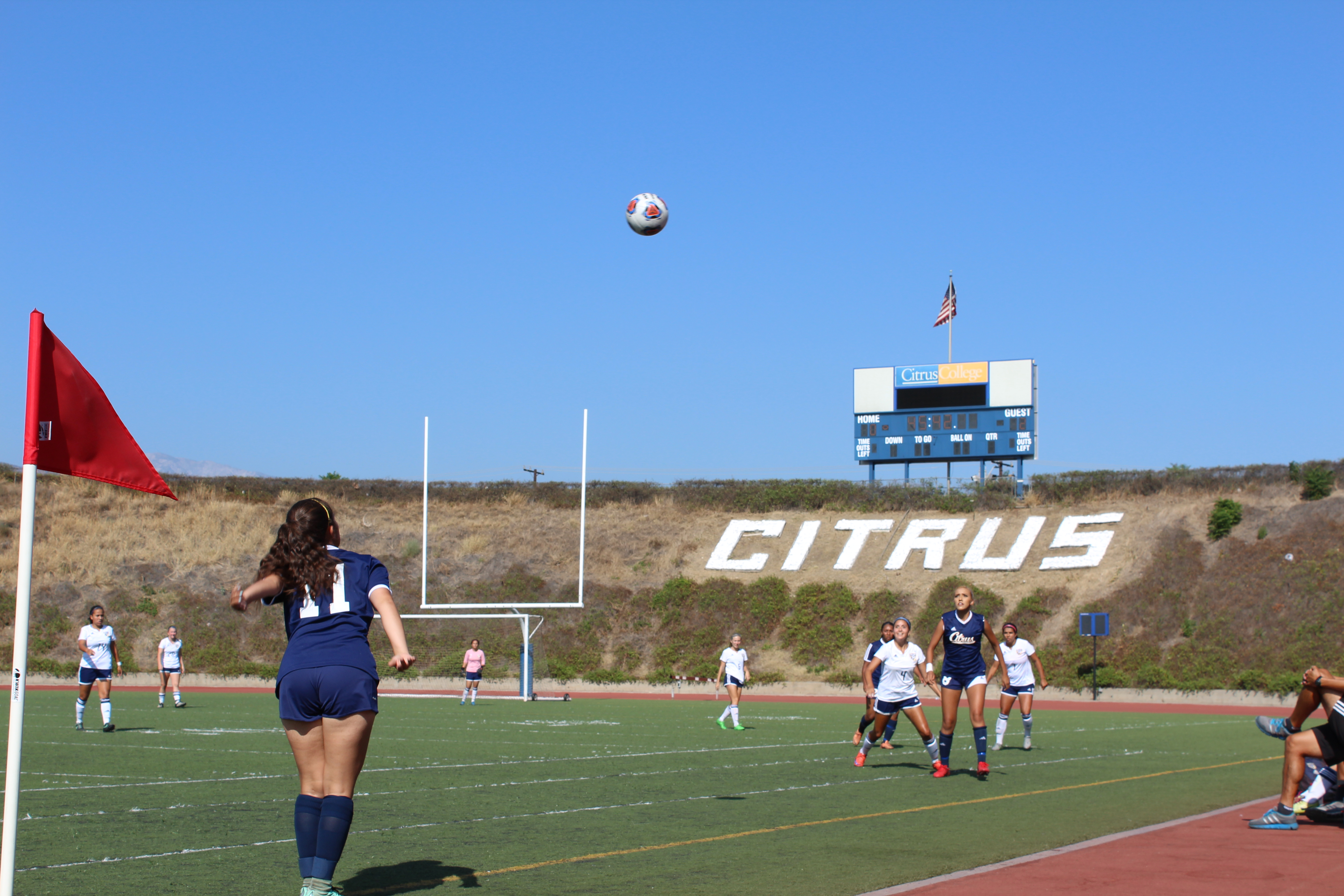 Young women’s soccer team falls in opener, show signs of improvement