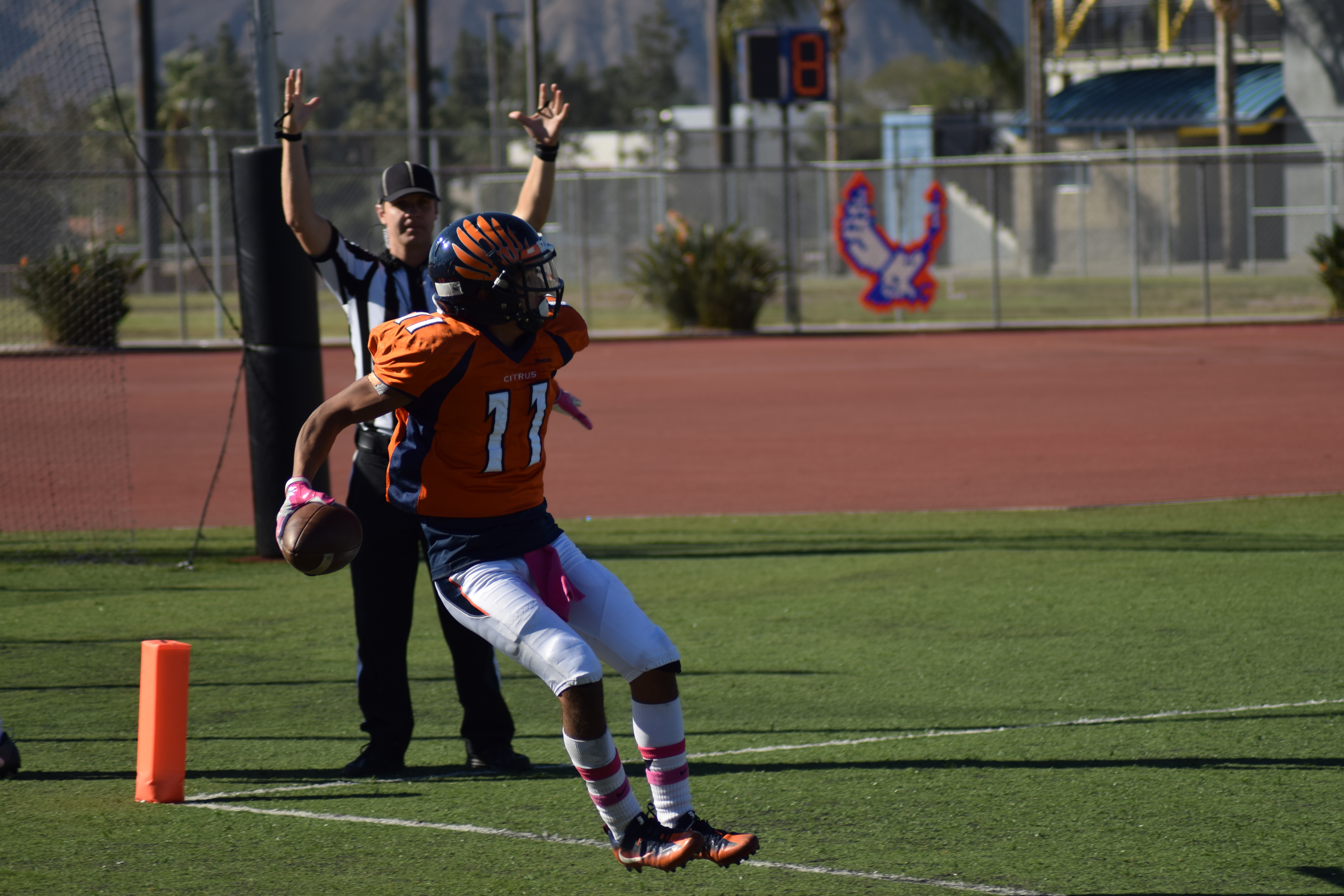 Owls’ run game strong in rout of L.A. Pierce