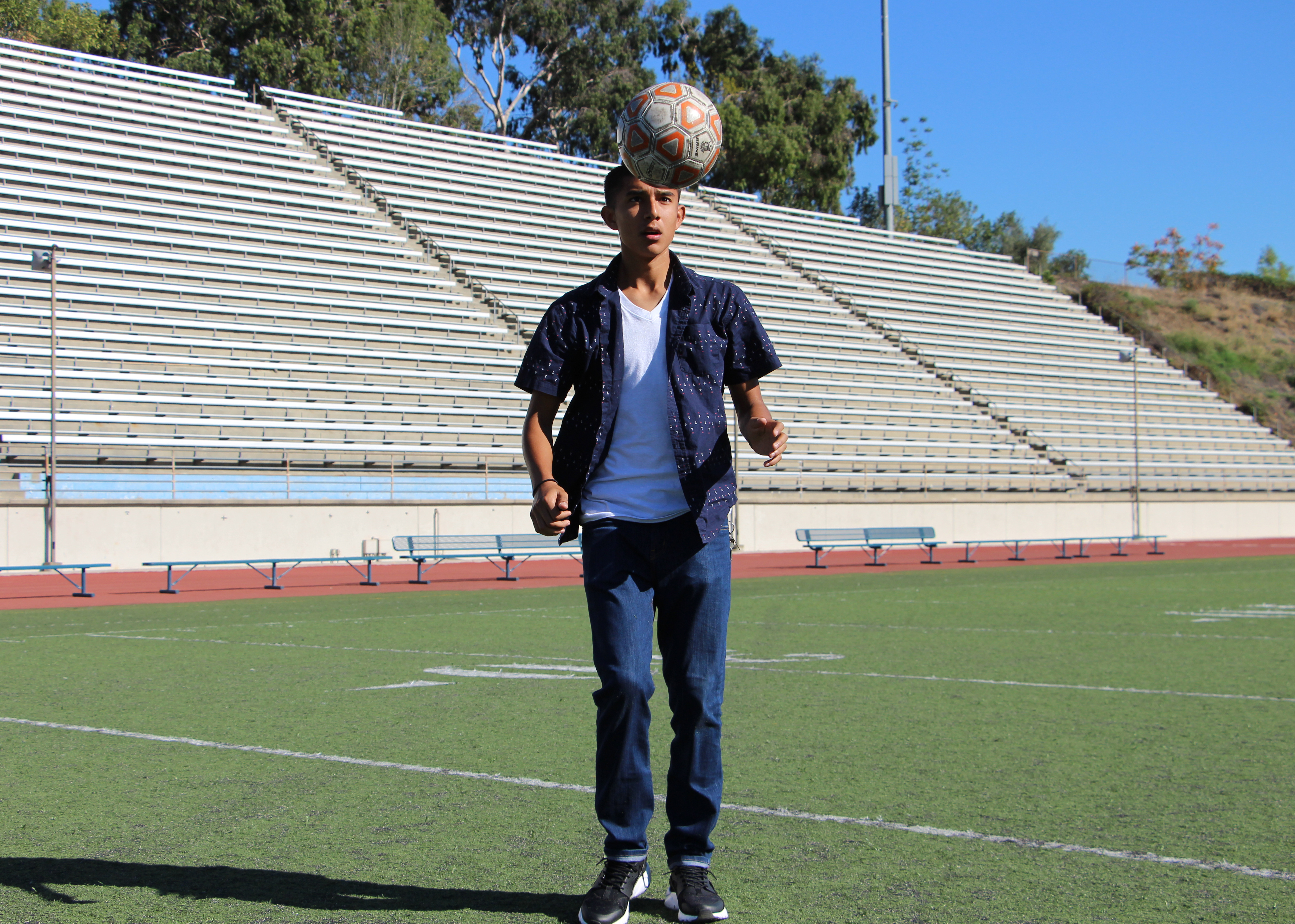 Soccer captain leads the way for team and family