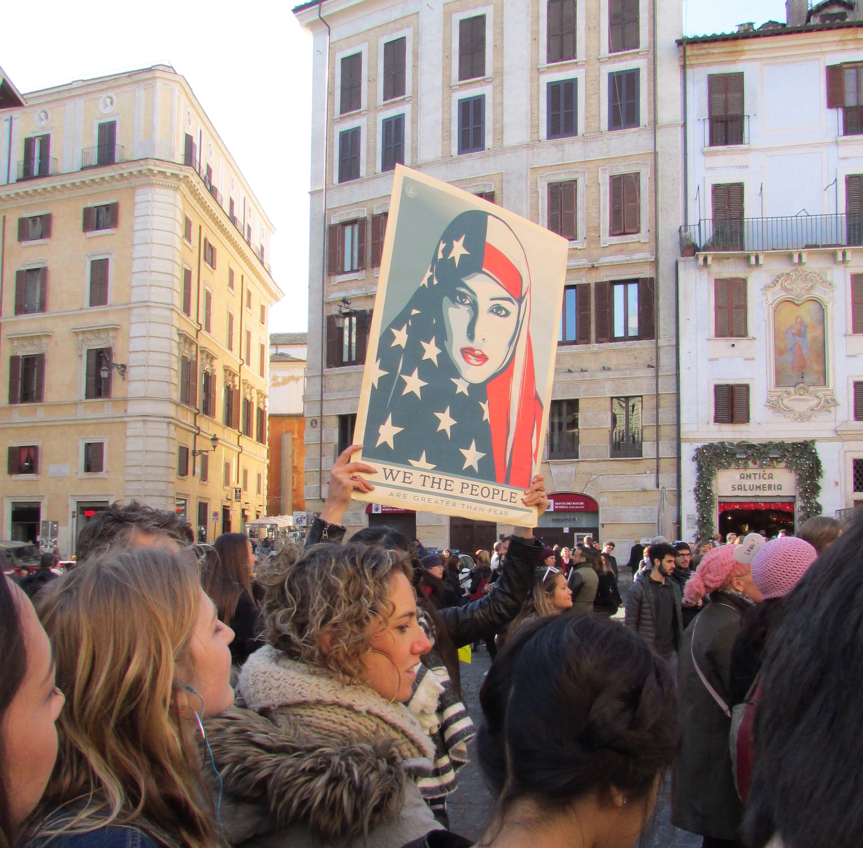 Students experience protests abroad