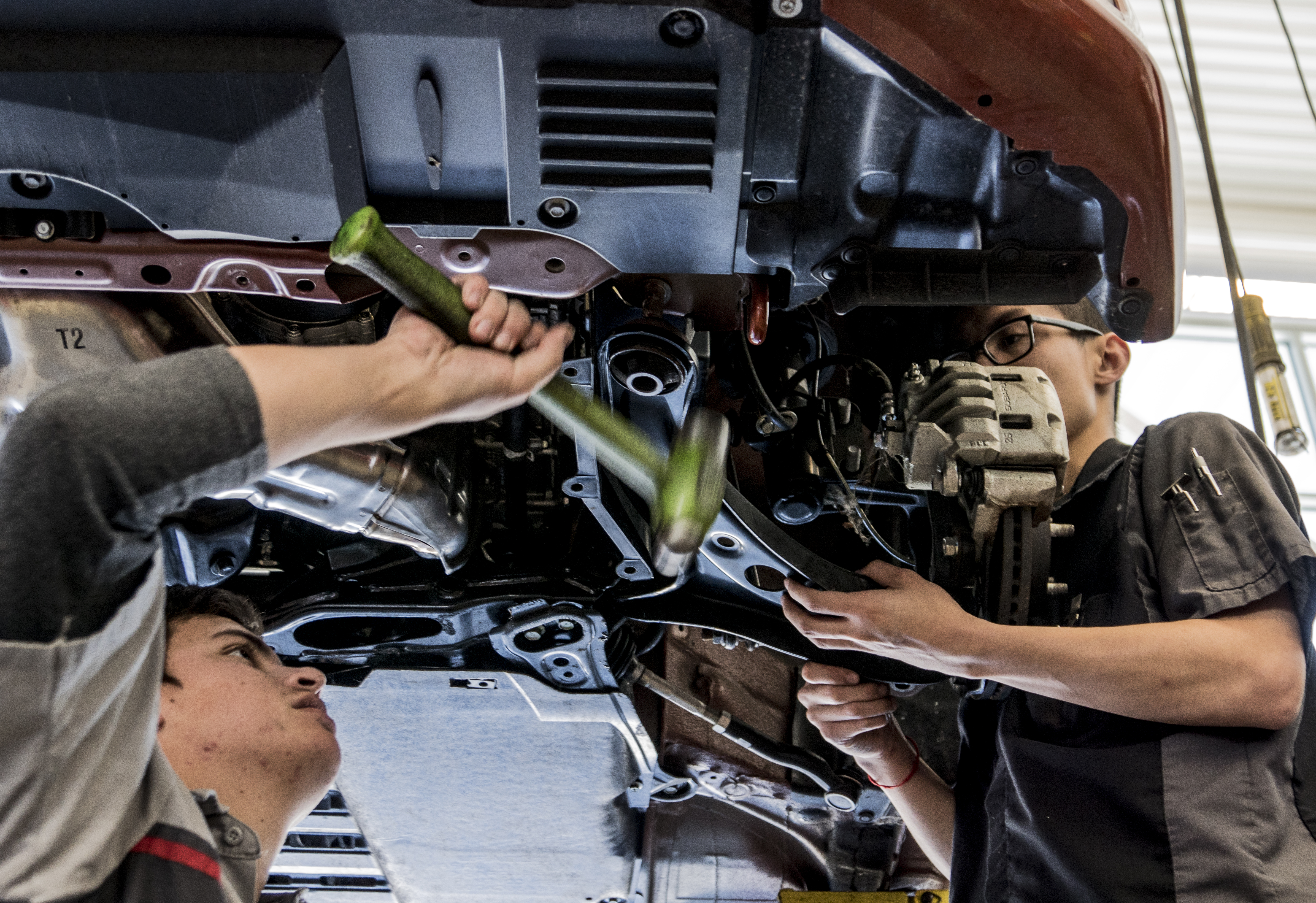 Cogs in the machine: Automotive Technology Program provides extensive experience and teamwork