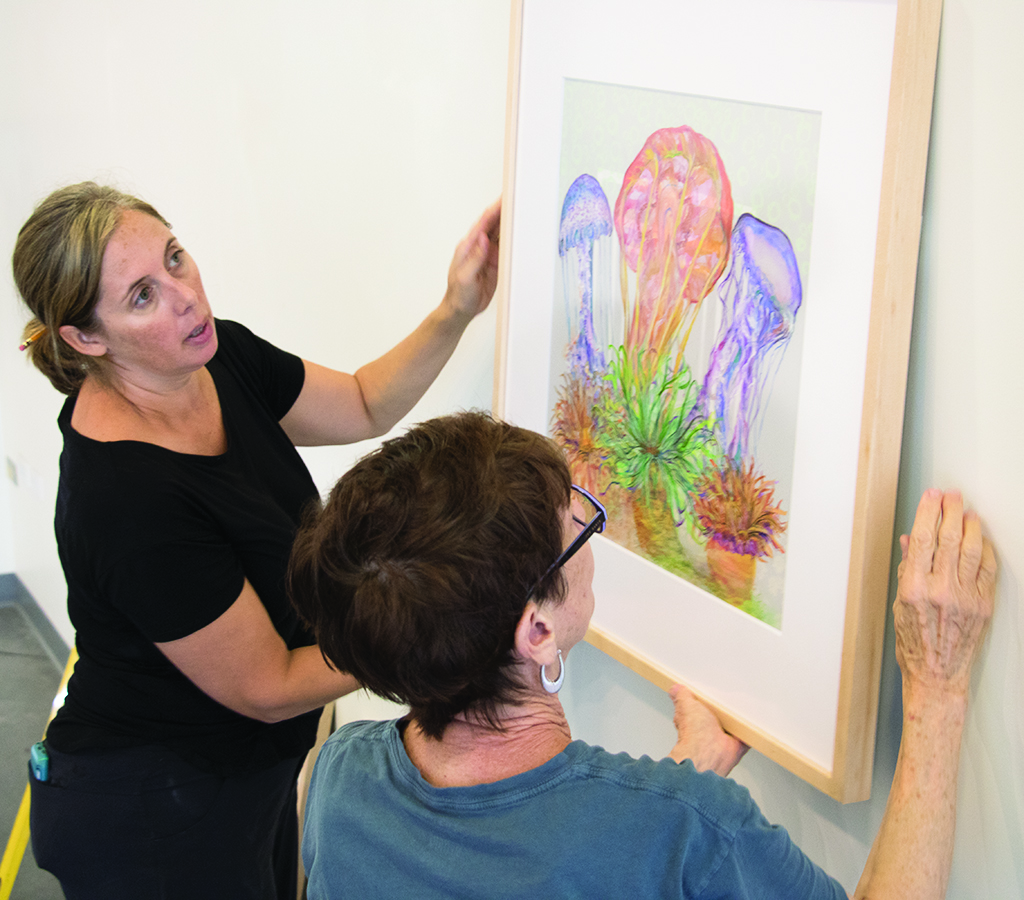 Friendship and art brings trio together