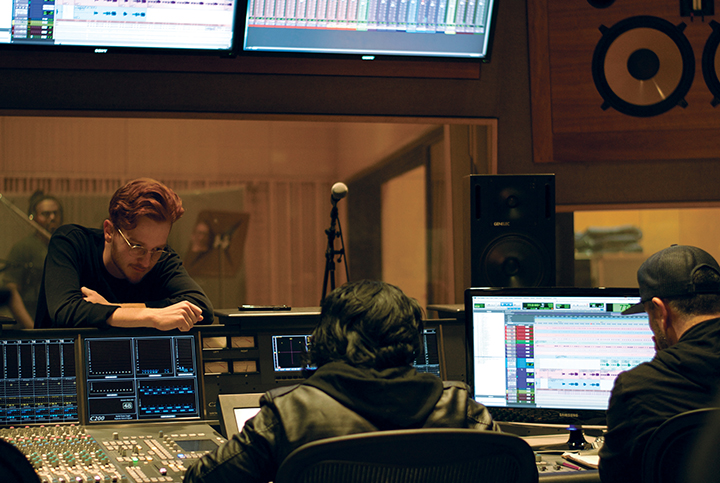 Night Shift records ep with student engineers