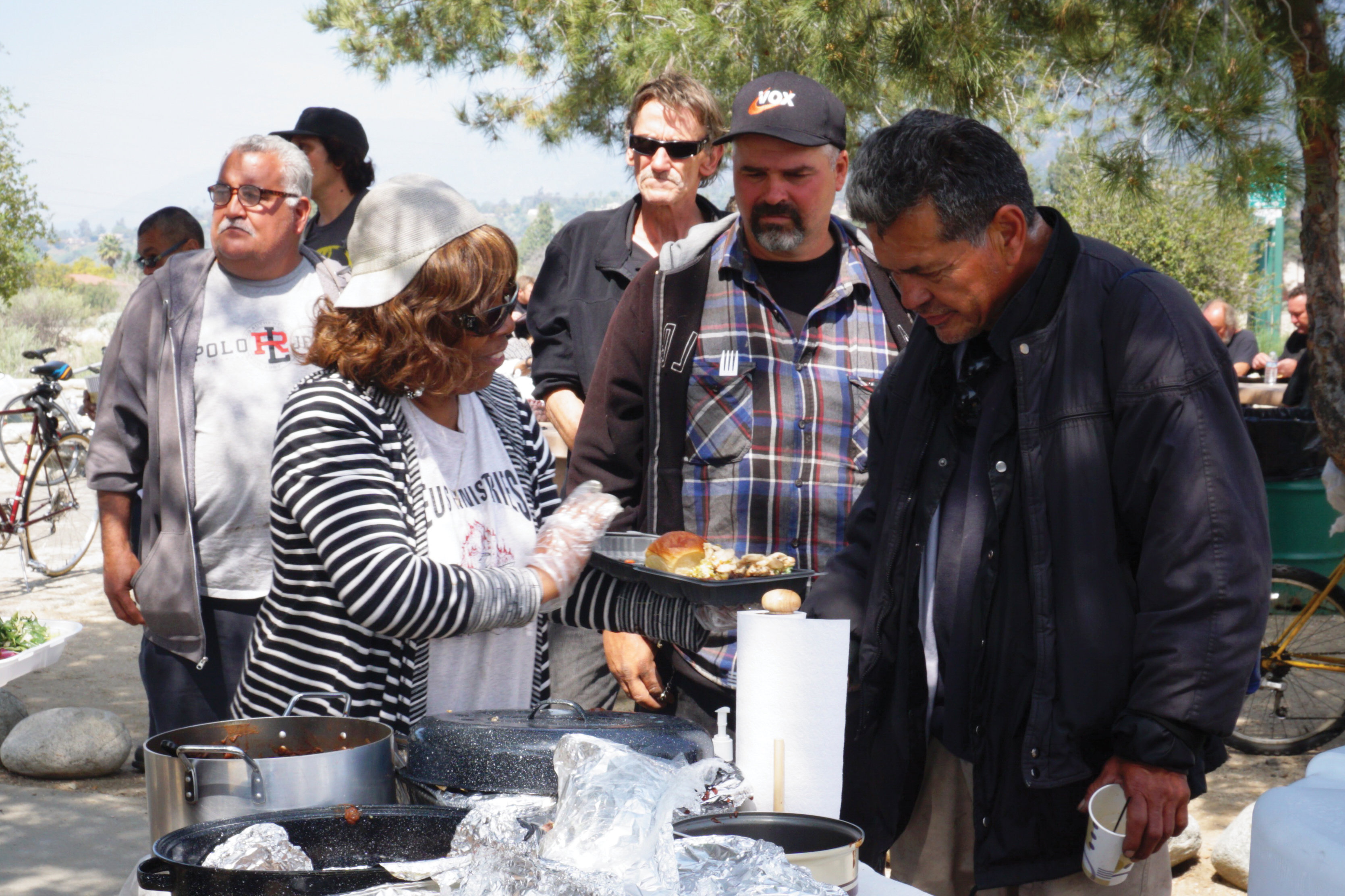 The grannies of glendora feed the homeless