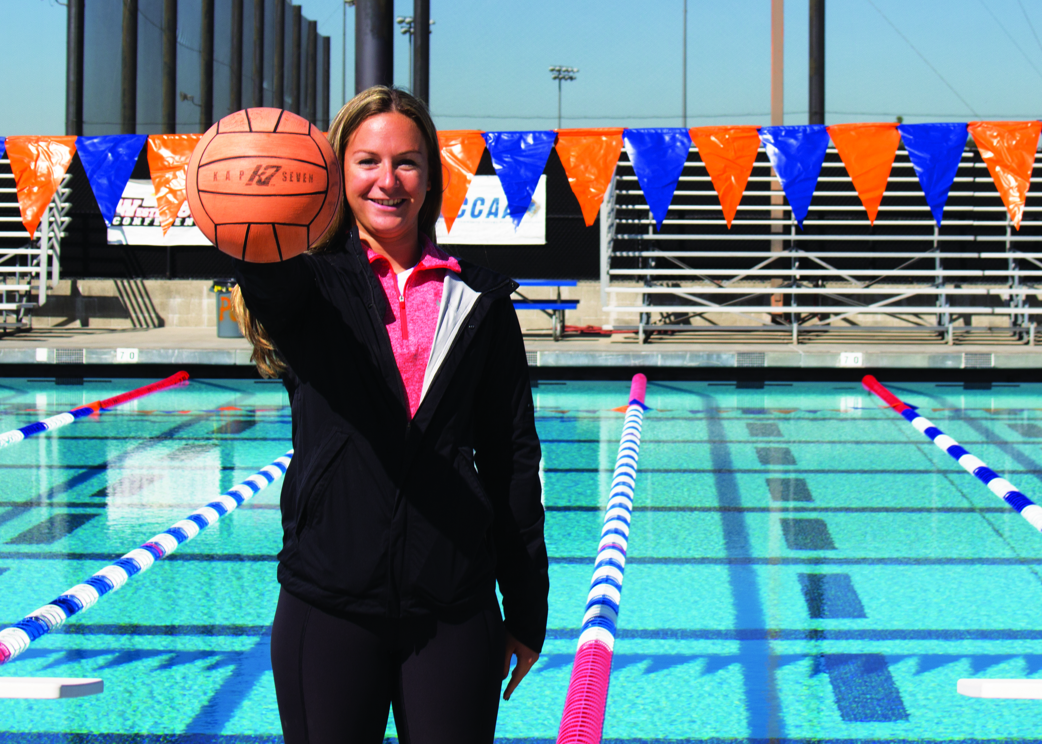 Water polo captain prepares for next step in career