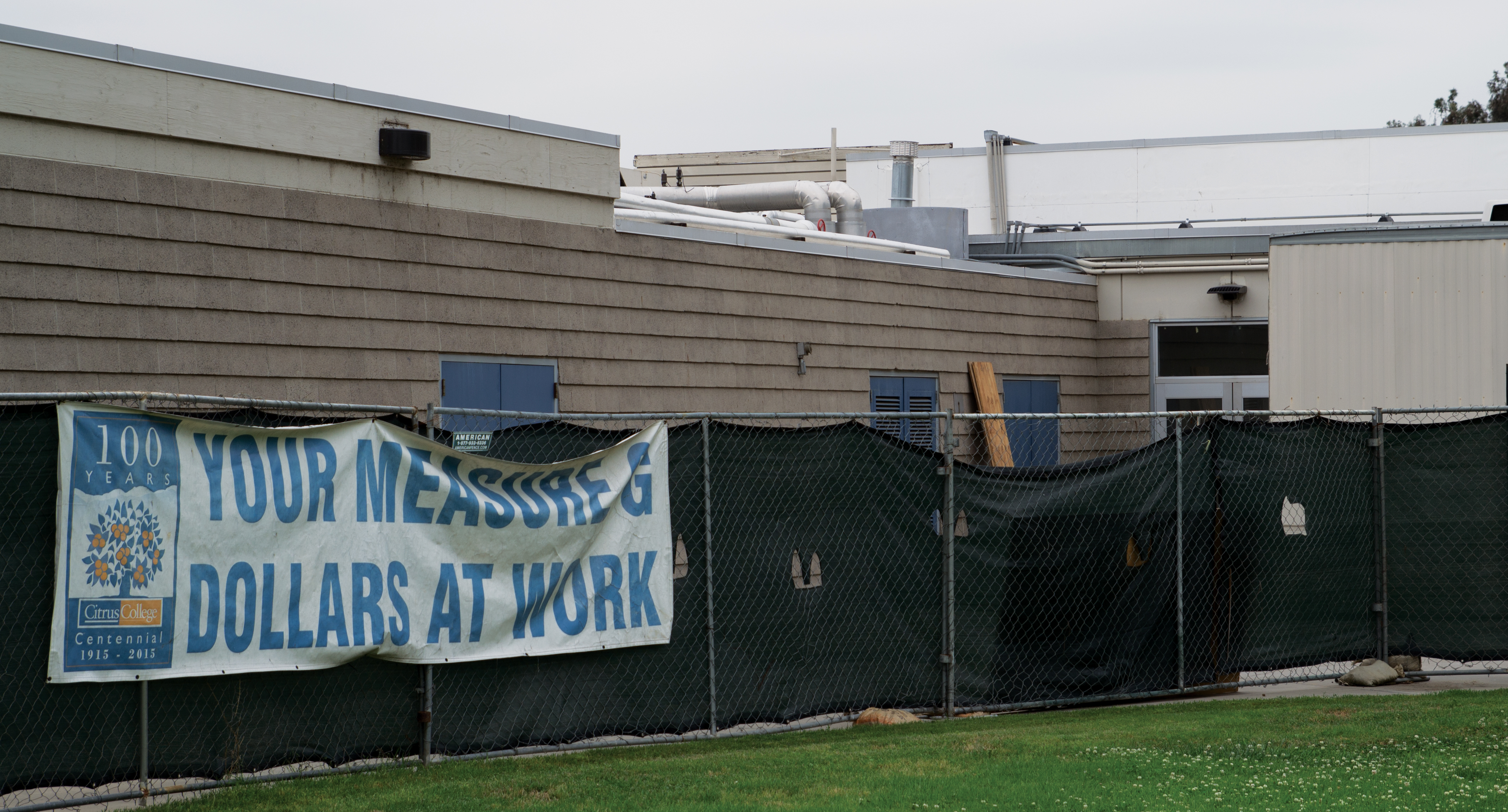 Measure G funds ongoing campus construction
