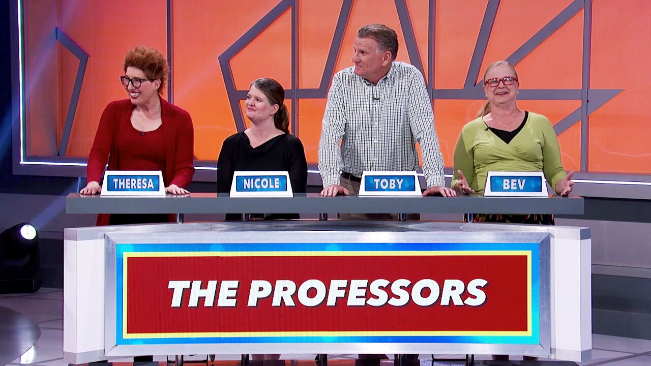 Professors take down ‘kids’: Faculty compete in new game show, “America Says”