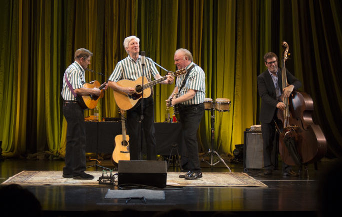 Folk legends resurrected: Kingston Trio performs to hundreds at Haugh PAC