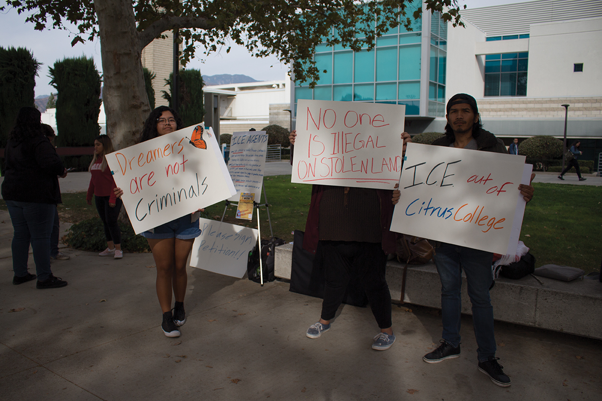 Fake news about ICE at college sparks protest