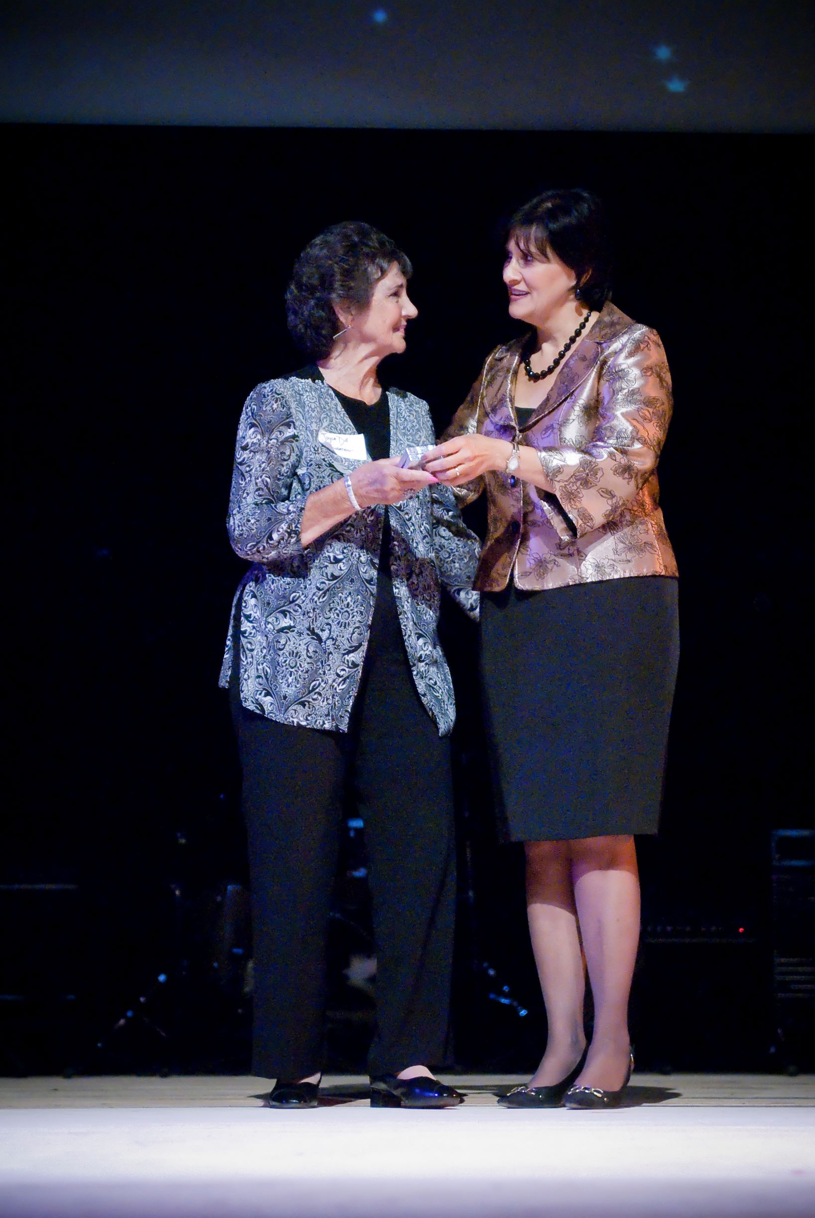 Joyce Dill and Geraldine Perry