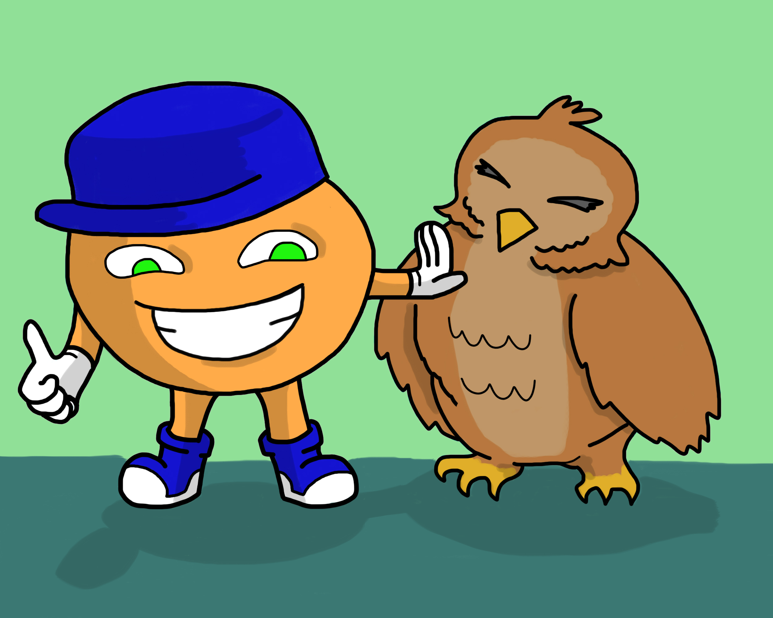 Do owls and oranges really make a good pair?