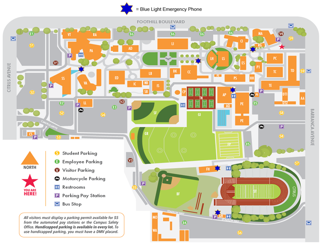 Citrus college adds two new emergency beacons 