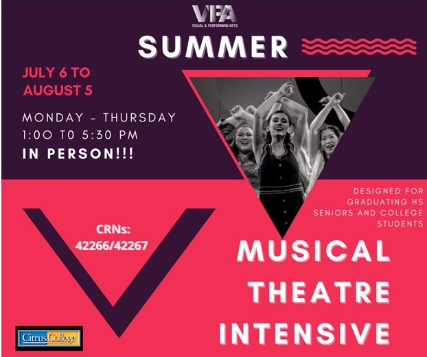 Citrus announces in-person summer musical theatre intensive