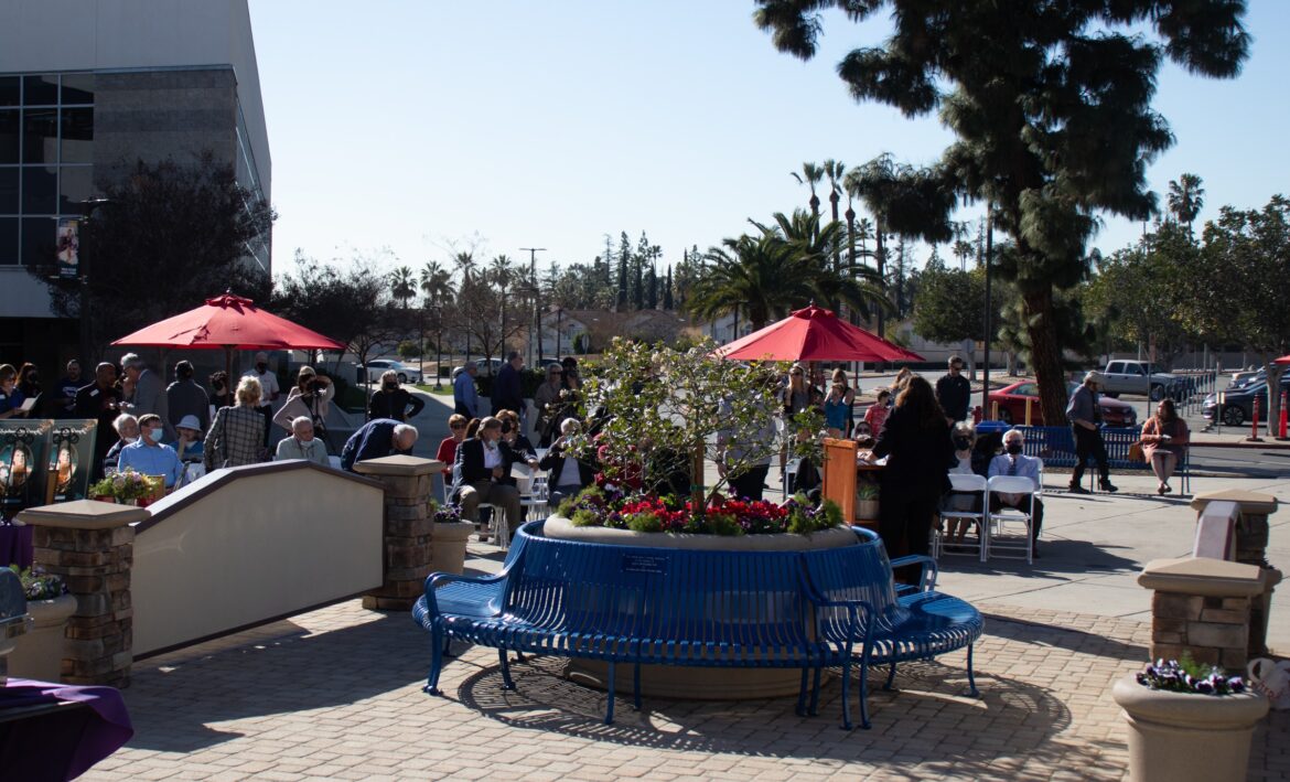 Citrus College community comes together to dedicate the Joyce McClendon Dill Memorial Tree
