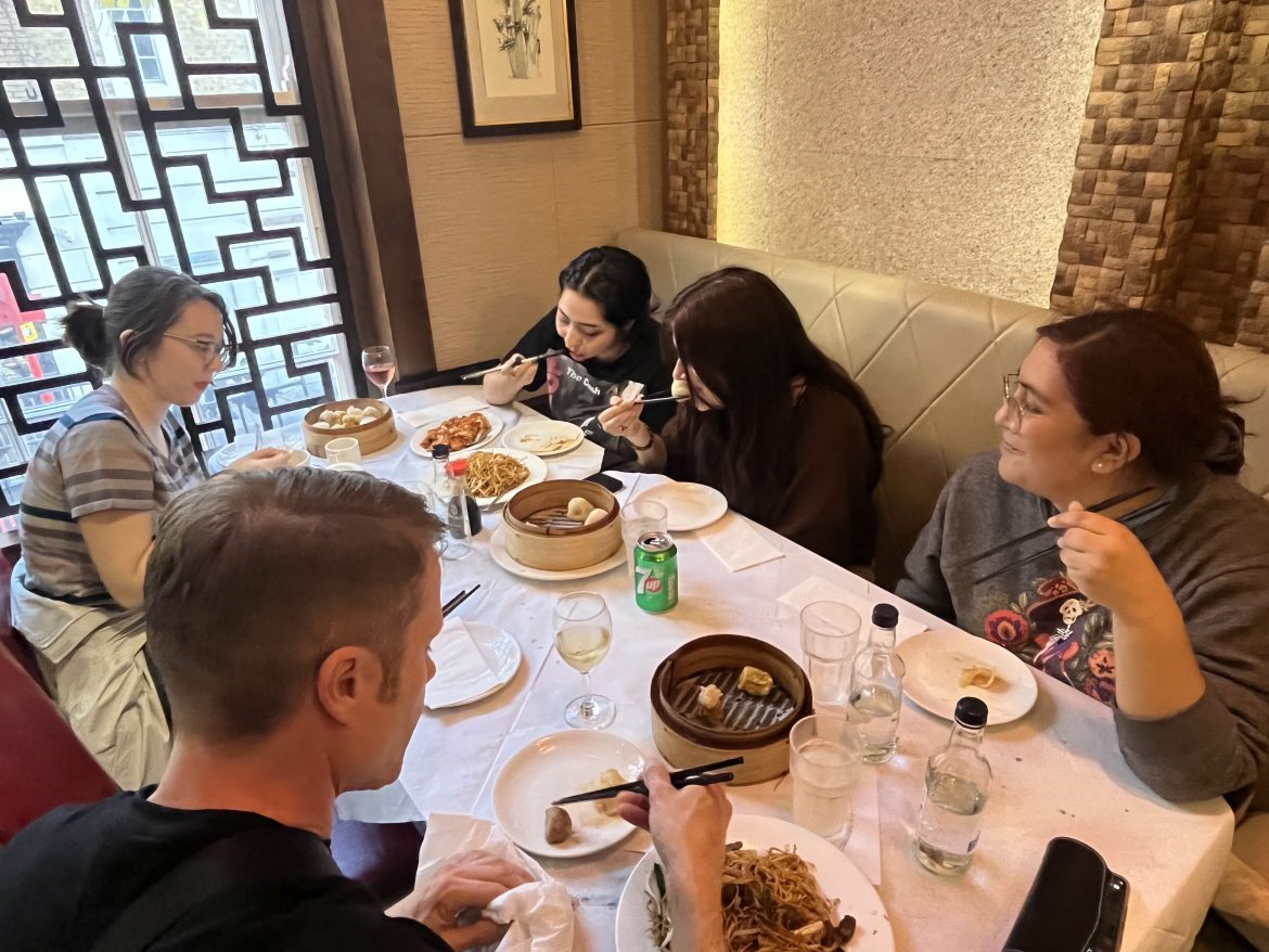 Study Abroad students experience world cuisine in Europe’s international city
