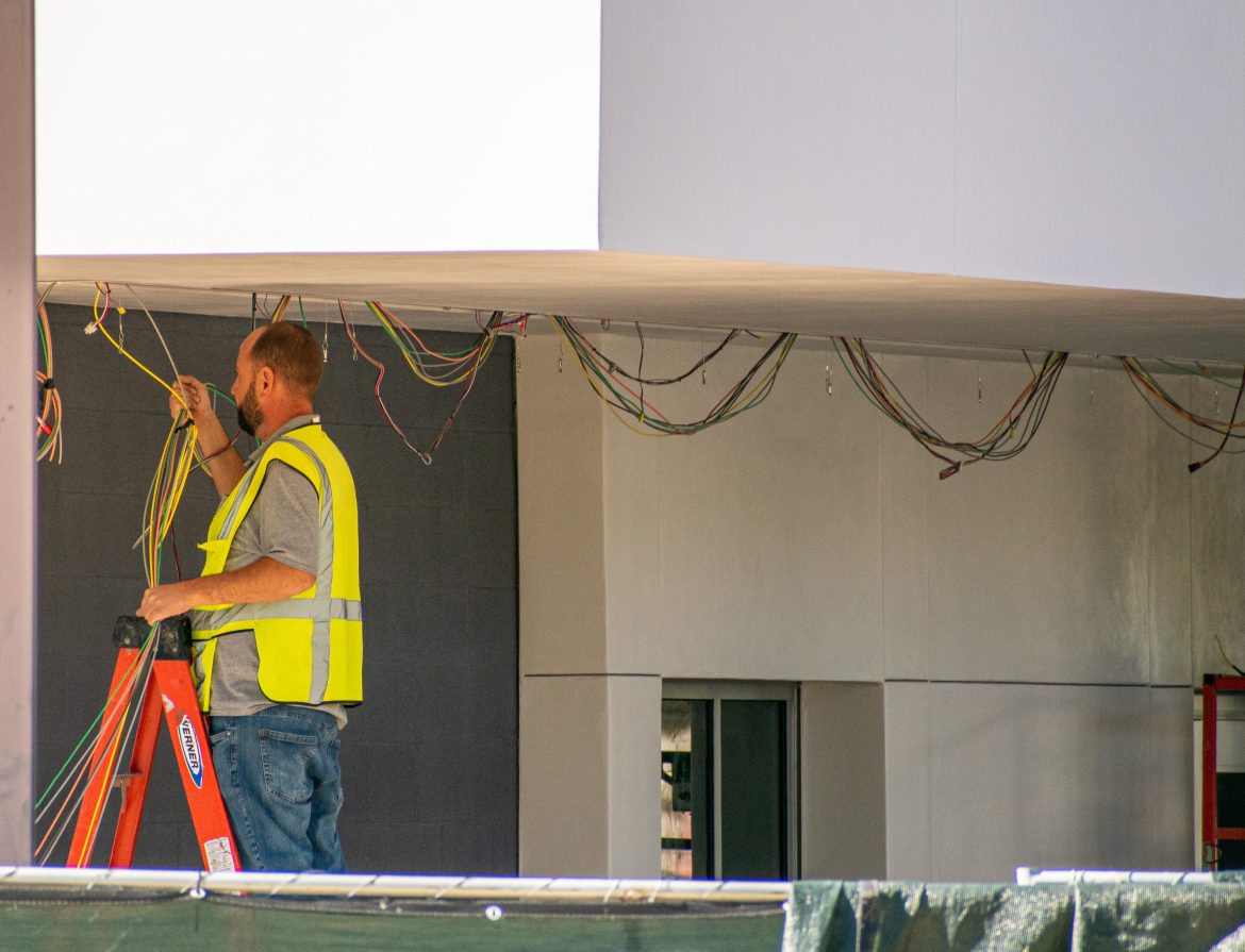 ED Building remodel nears completion