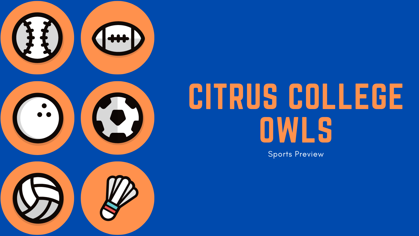 Citrus Owls: Sports Preview