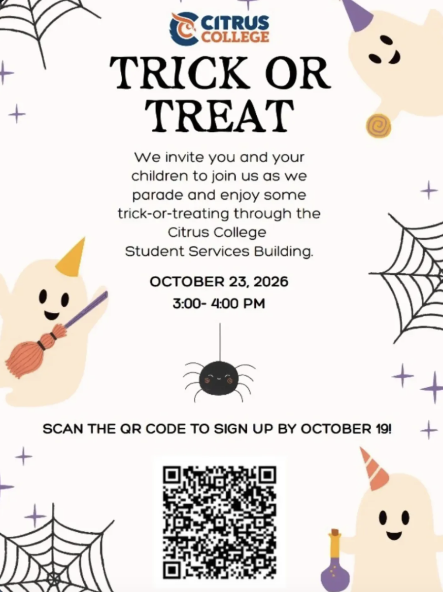 Trick or Treat flyer Fall 2026