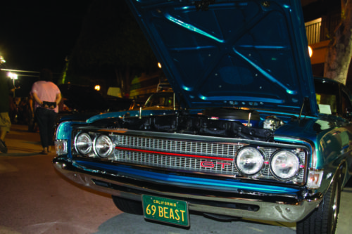 Robert DeWalt brought this 1969 Ford Torino GT to the Flashback Car Show on Aug. 18 in Glendora. DeWalt worked for three years to restore this 1969 Ford Torino.