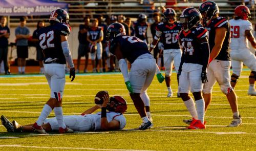 Citrus Owls Vs. Chaffey Panthers at Citrus College on Sept. 3. 